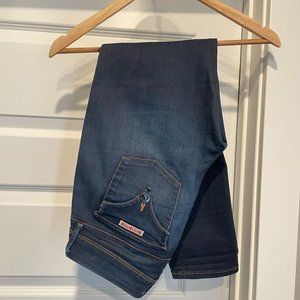 Hudson Mid-Rise Collin Skinny Crop jeans